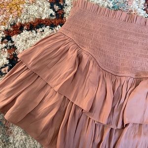 Smocked Ruffle Skort